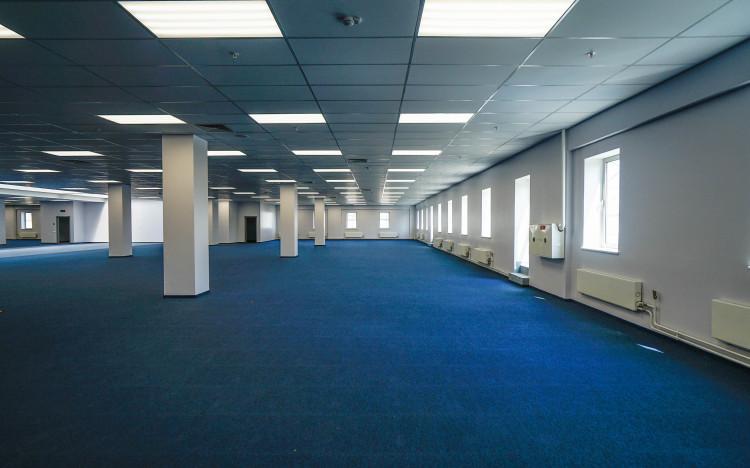 Общий вид этажа (open space)