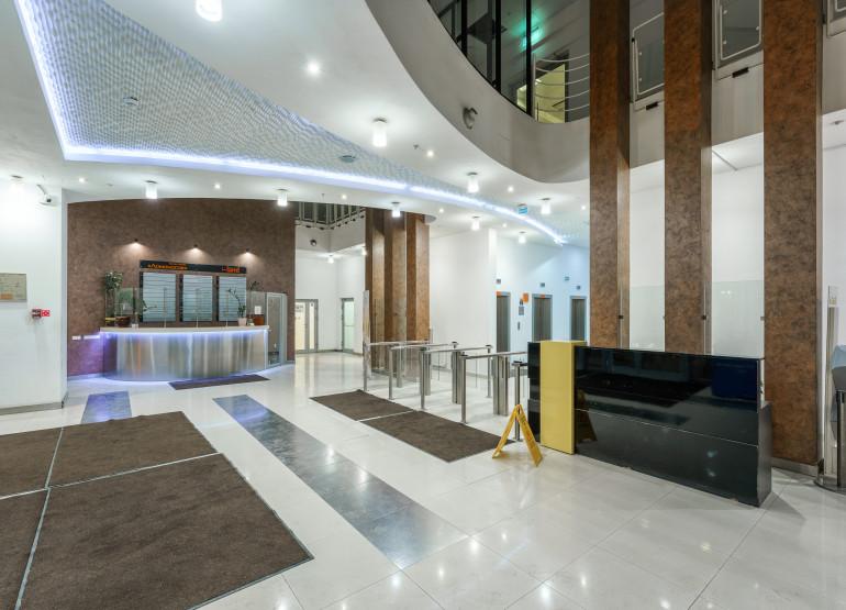 Нагатино ай-Лэнд, фаза 1: Вид главного ресепшен здания